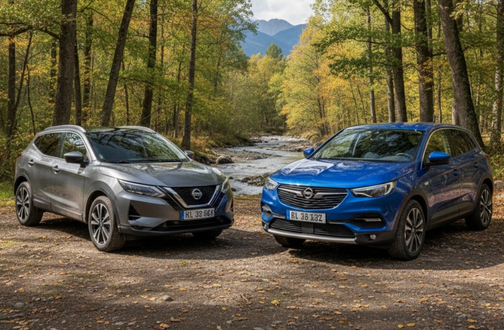 Nissan Qashqai vs Opel Grandland X
